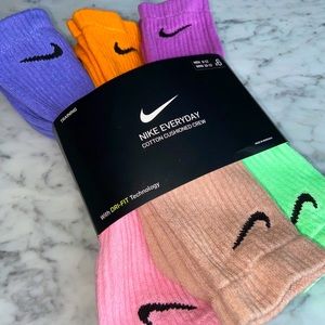 COPY - NIKE MULTI COLORED 6PACK $45